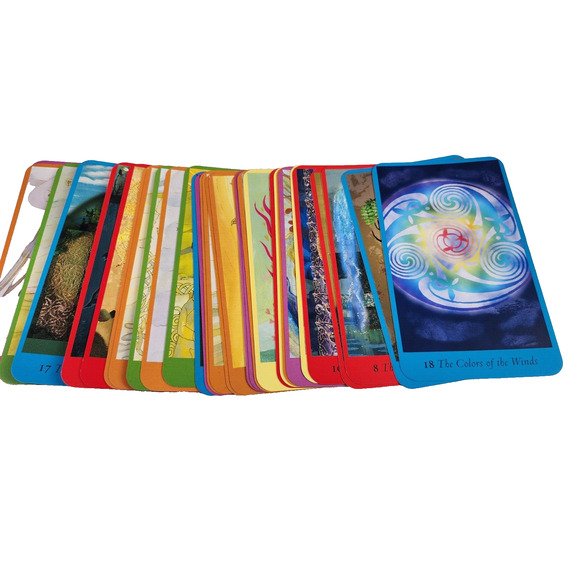 The Celtic Oracle John Matthews 40 Tarot Cards + 224p Book Divination - Picture 12 of 12